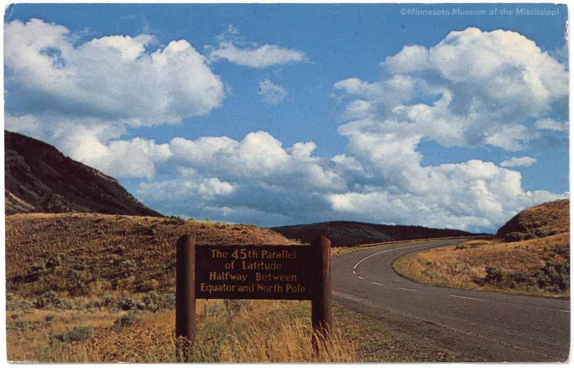 A sign in Yellowstone National Park
