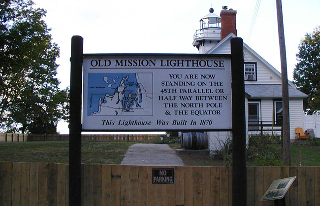 Old Mission Sign