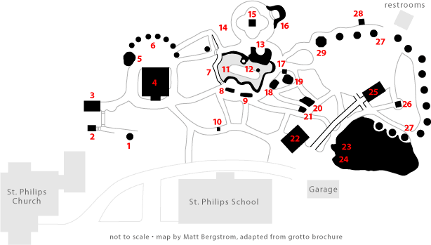 Wonder Cave Map